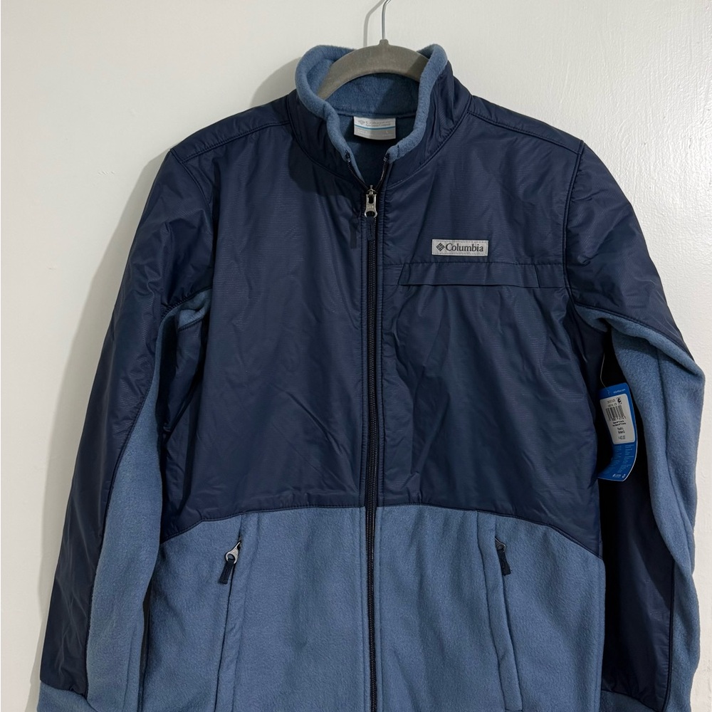 Columbia Men's Navy and Light Blue Performance Jacket